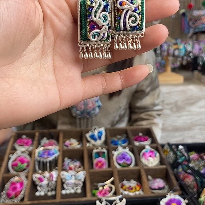 纯铜花岗石纯铜锡合金耳环耳钉