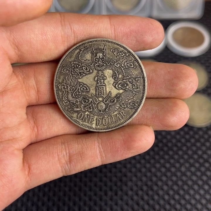 金属大头龙洋船洋工艺品