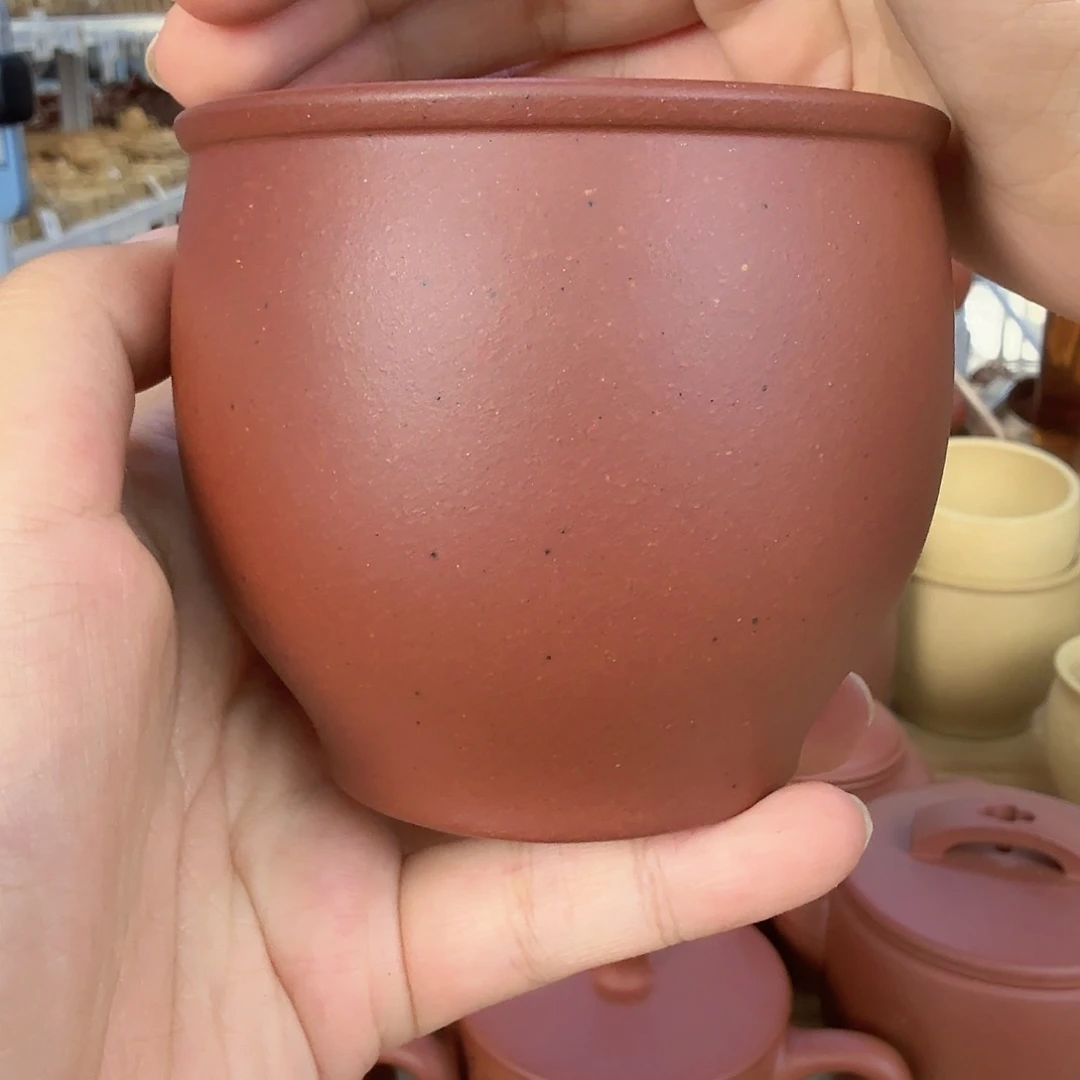 茶壶紫砂黄龙山原矿红皮龙260