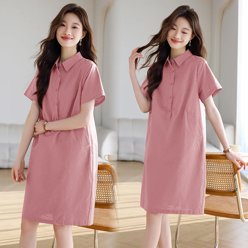 小众炸街高级感女装休闲宽松连衣裙加宽加大名牌富太太女装品质