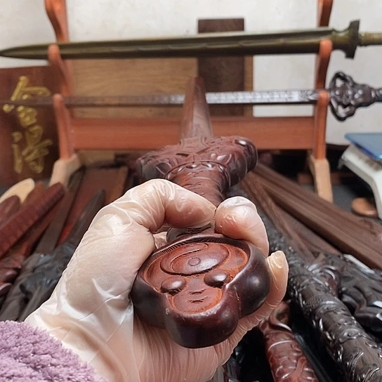 紫檀木木一米天师