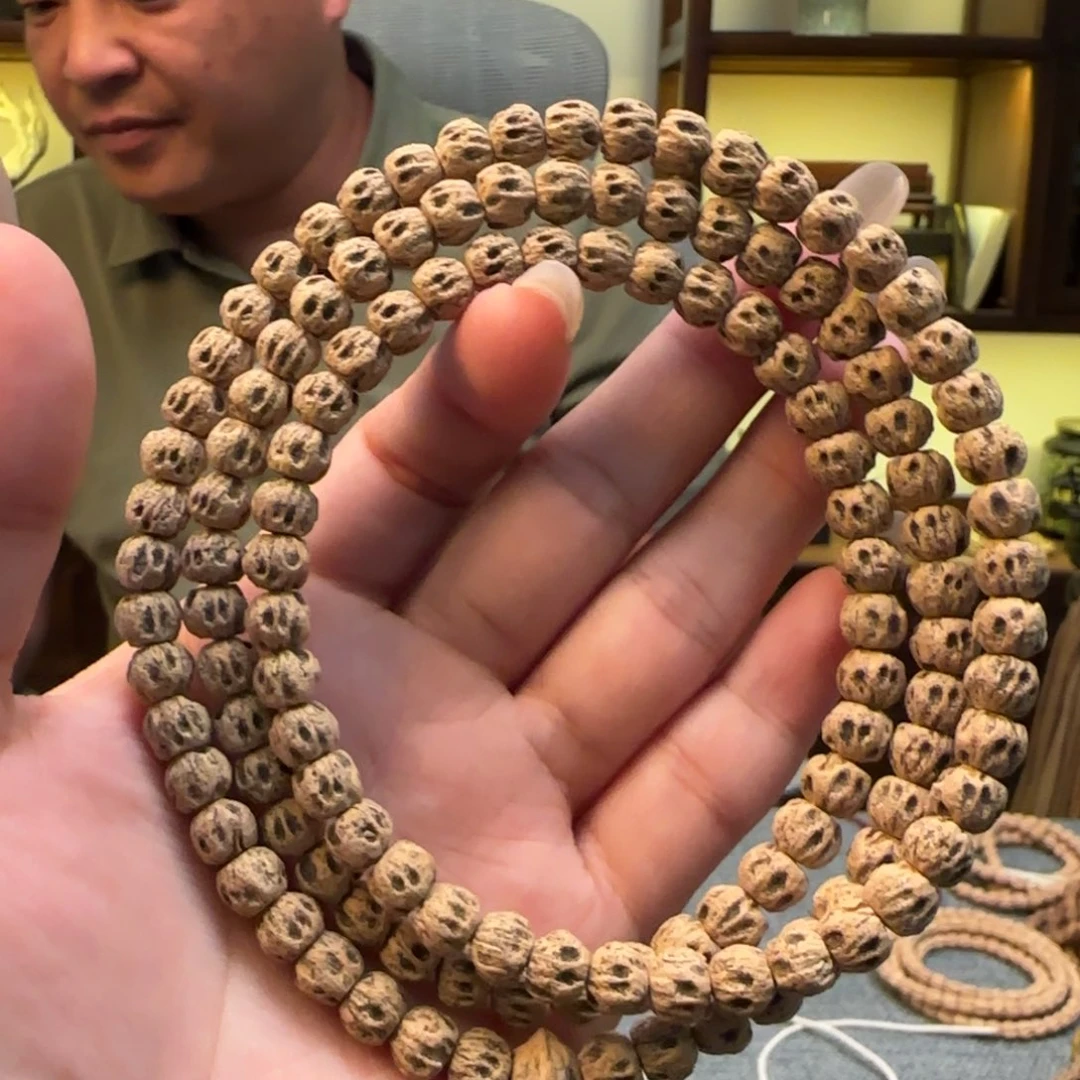 柏香籽/百香籽手串黑瞳5➕