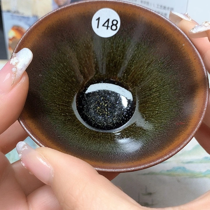 茶盏老*子黑瓷精选茶器148