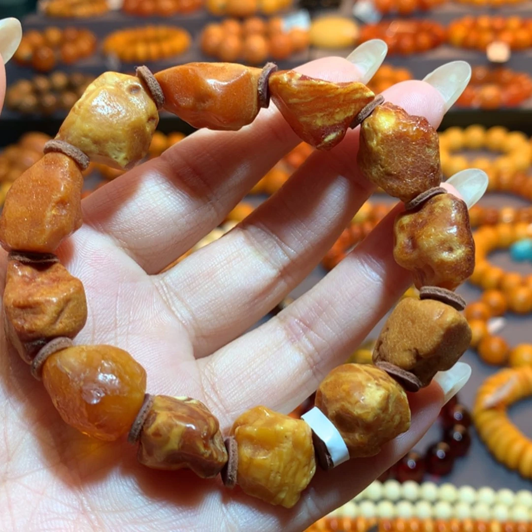 【闪购商品】手串蜜蜡未镶嵌蜜蜡手串