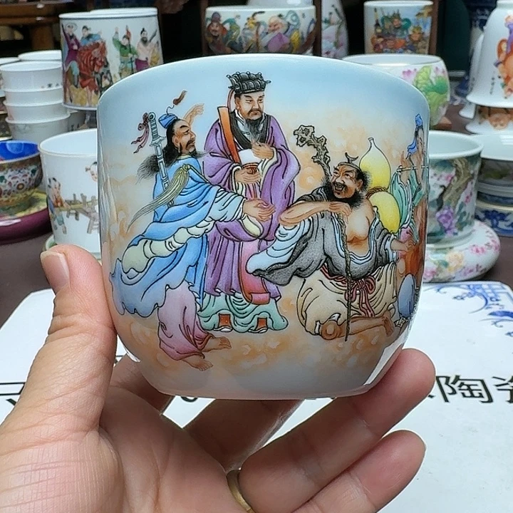 开***笑景德镇手工手侩展示