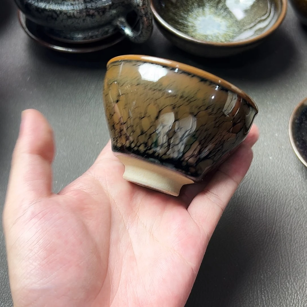 茶盏这个时候才开始准备好准备