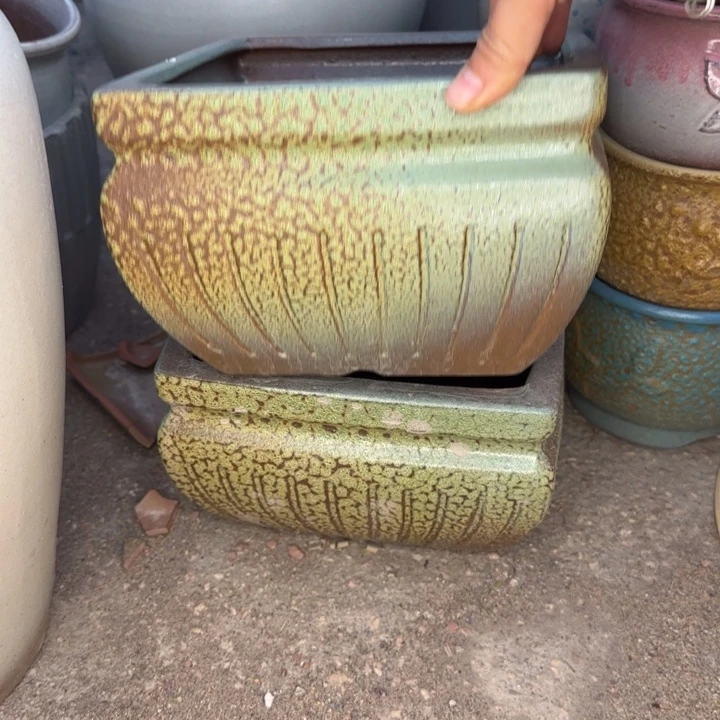 瑕疵花盆处理啦口17高13