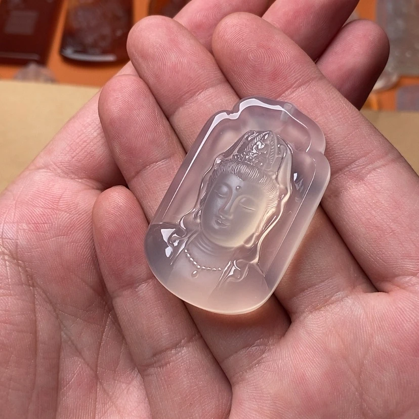 【闪购商品】玛瑙/玉髓未镶嵌颈饰阿*