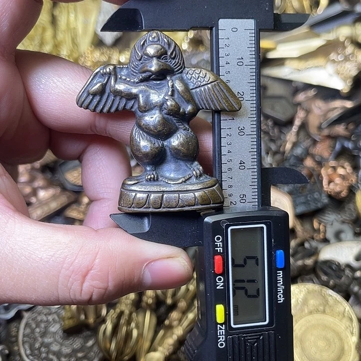 藏传青铜大鹏鸟脖挂