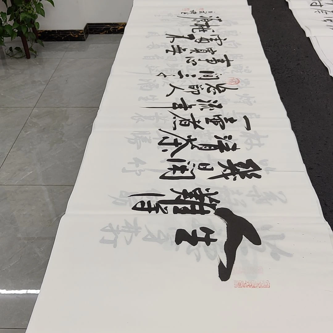 白武坤老师作品一副