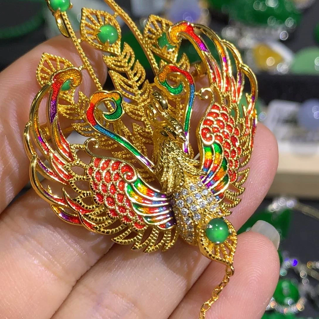 翡翠颈饰银S925镶嵌8、