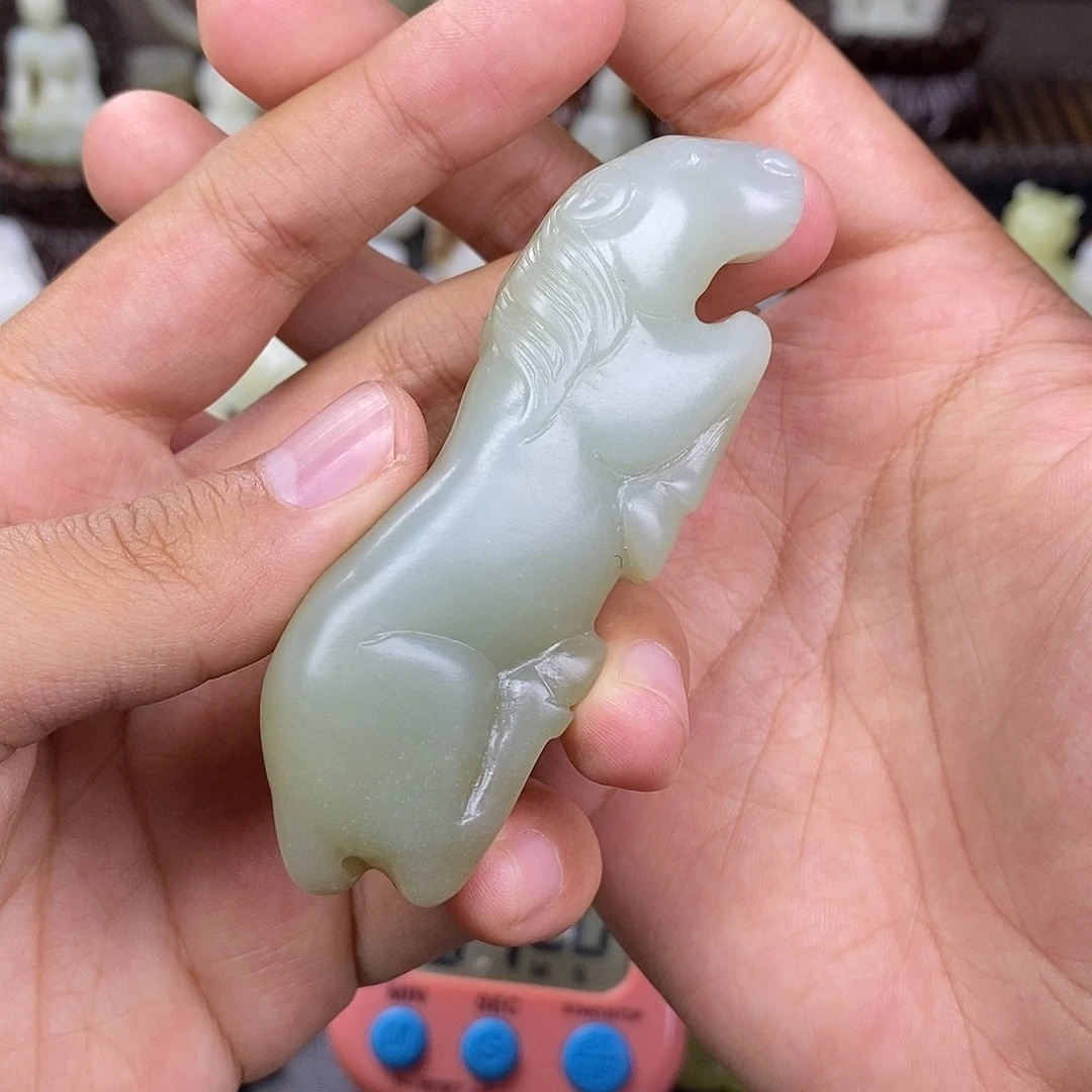 大***洲和田玉未镶嵌把件
