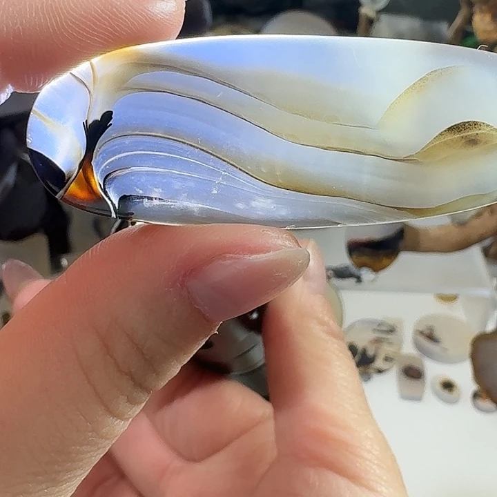 玛瑙/玉髓未镶嵌珠宝半成品