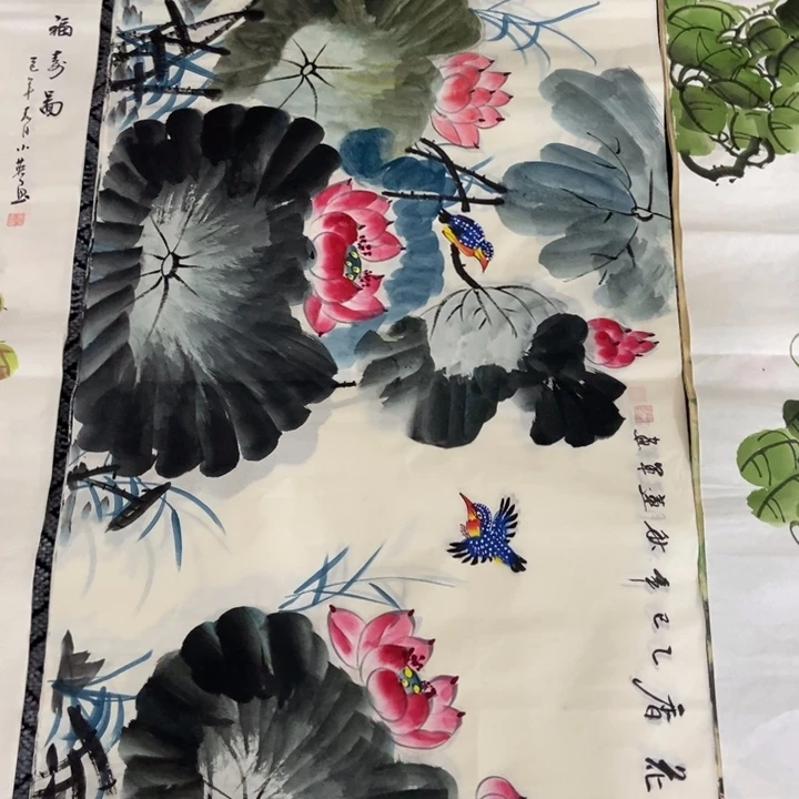 小周画廊的直播间