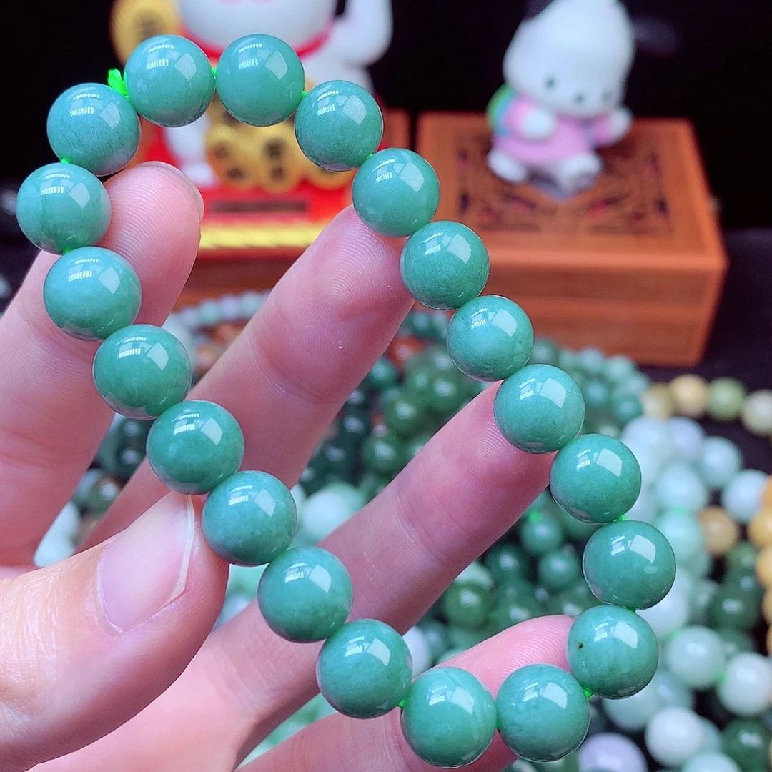 翡翠未镶嵌毛衣链