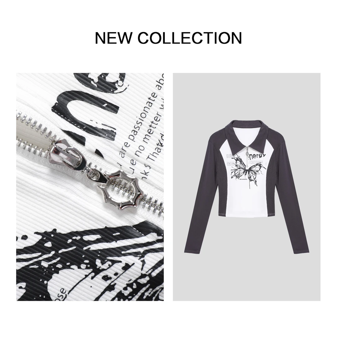 【香香专属】T1F38051B 女士时尚百搭T恤-3813