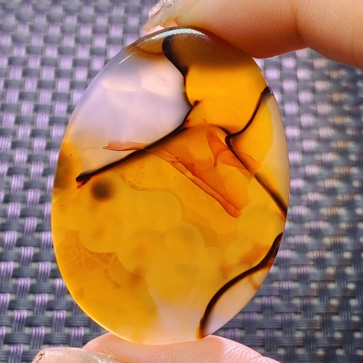 玛瑙/玉髓颈饰未镶嵌海*！