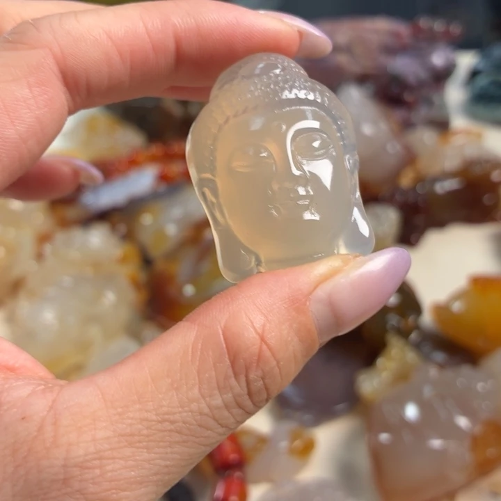 玛瑙/玉髓未镶嵌吊坠(不含链)