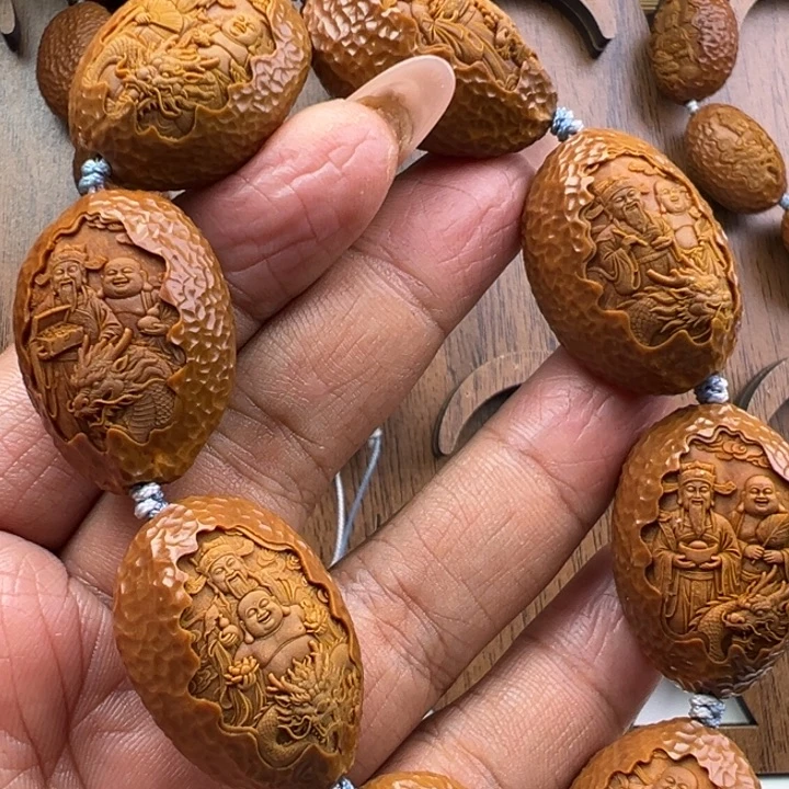 橄榄核手串/手链2.3九龙财迷