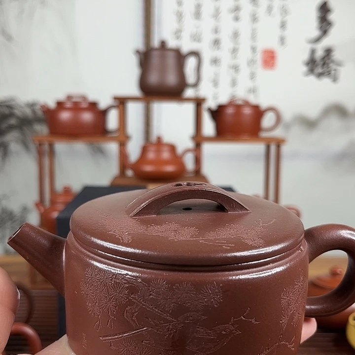 邱***缙紫砂茶壶原矿紫砂200毫升