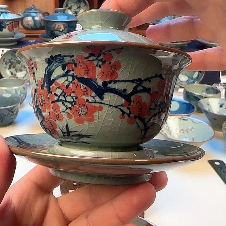 景德镇陶瓷陶瓷杯茶具