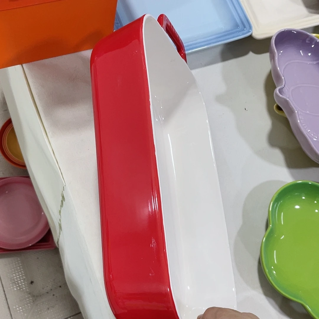 瓷片微瑕陶瓷餐具家用 一个大号