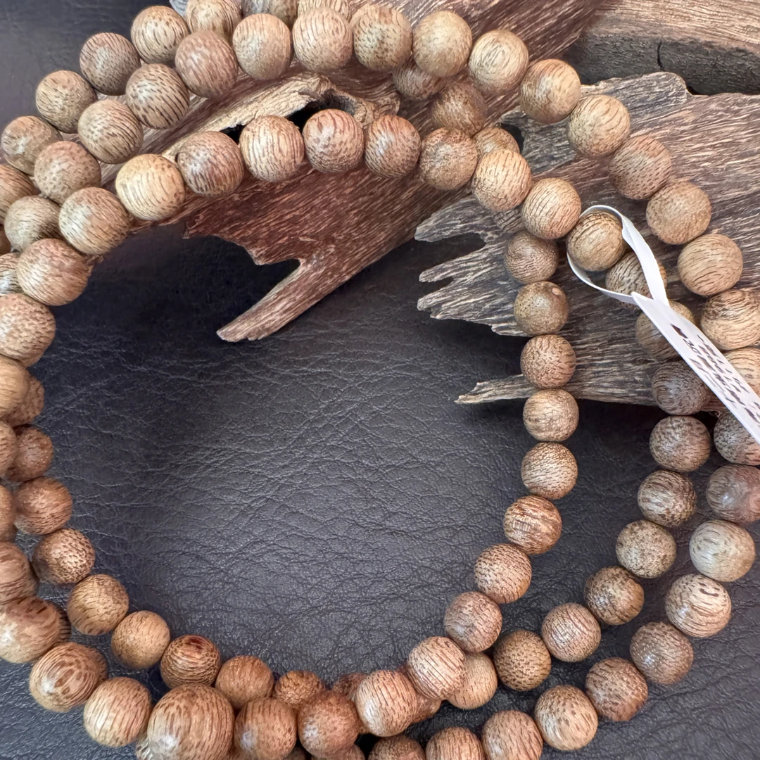 沉香卡0.78/20克+海南白木香虫漏108多圈手串原色原味味道正