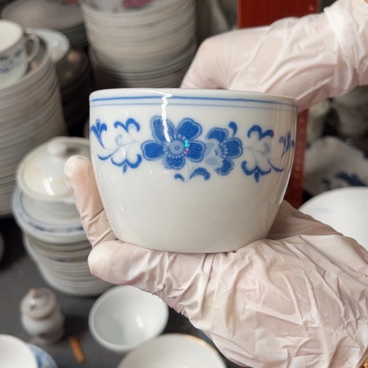 醴陵群力瓷汤盅260毫升