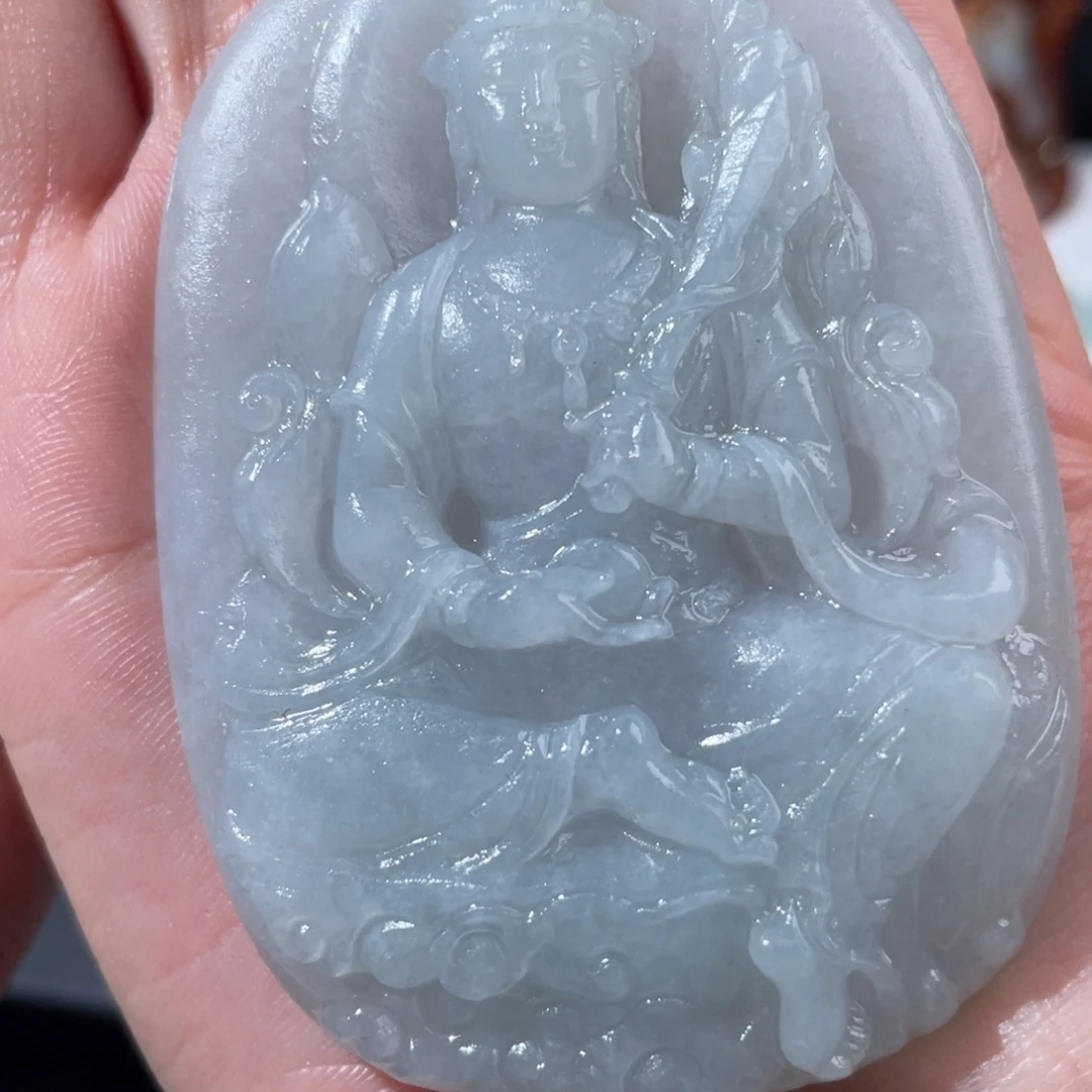 未镶嵌定制翡翠虚空藏