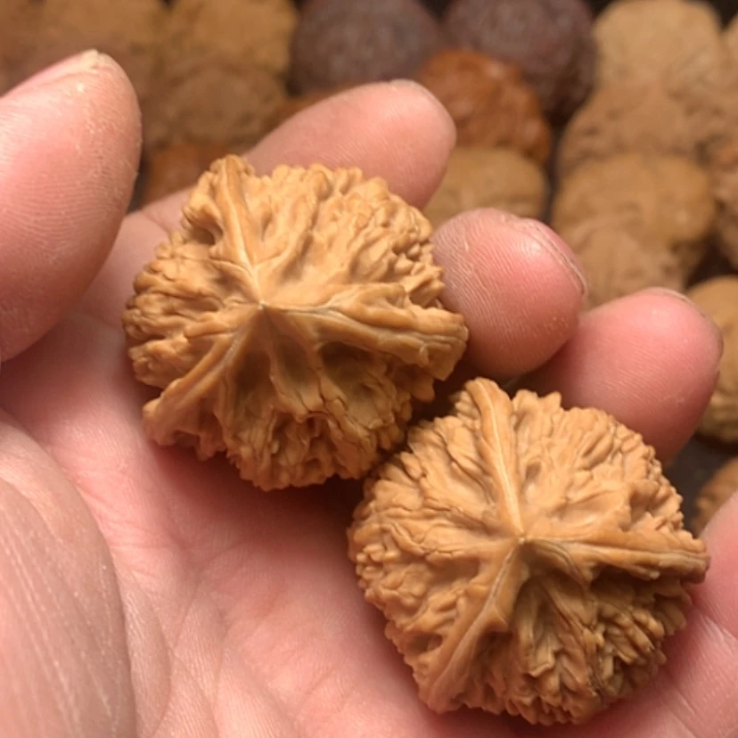 【闪购商品】吊坠文玩核桃一**利三棱