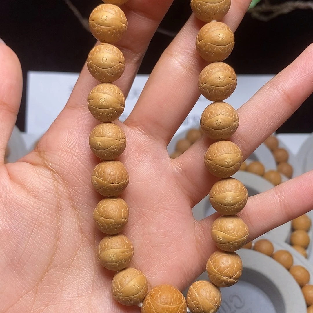 凤眼菩提吊坠手串
