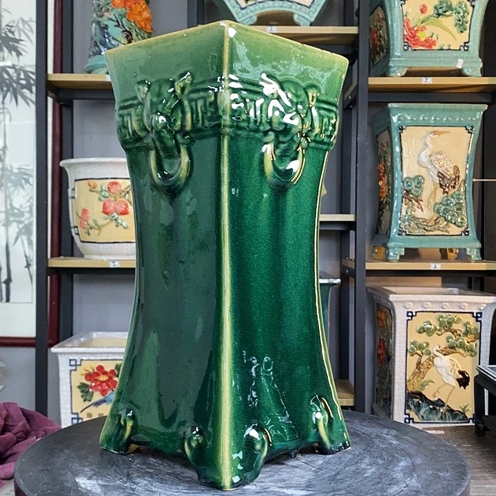 紫砂花盆云*13。