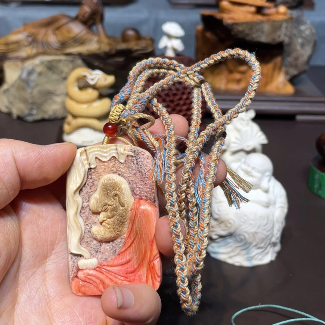 香榧木七*七摆件工艺品