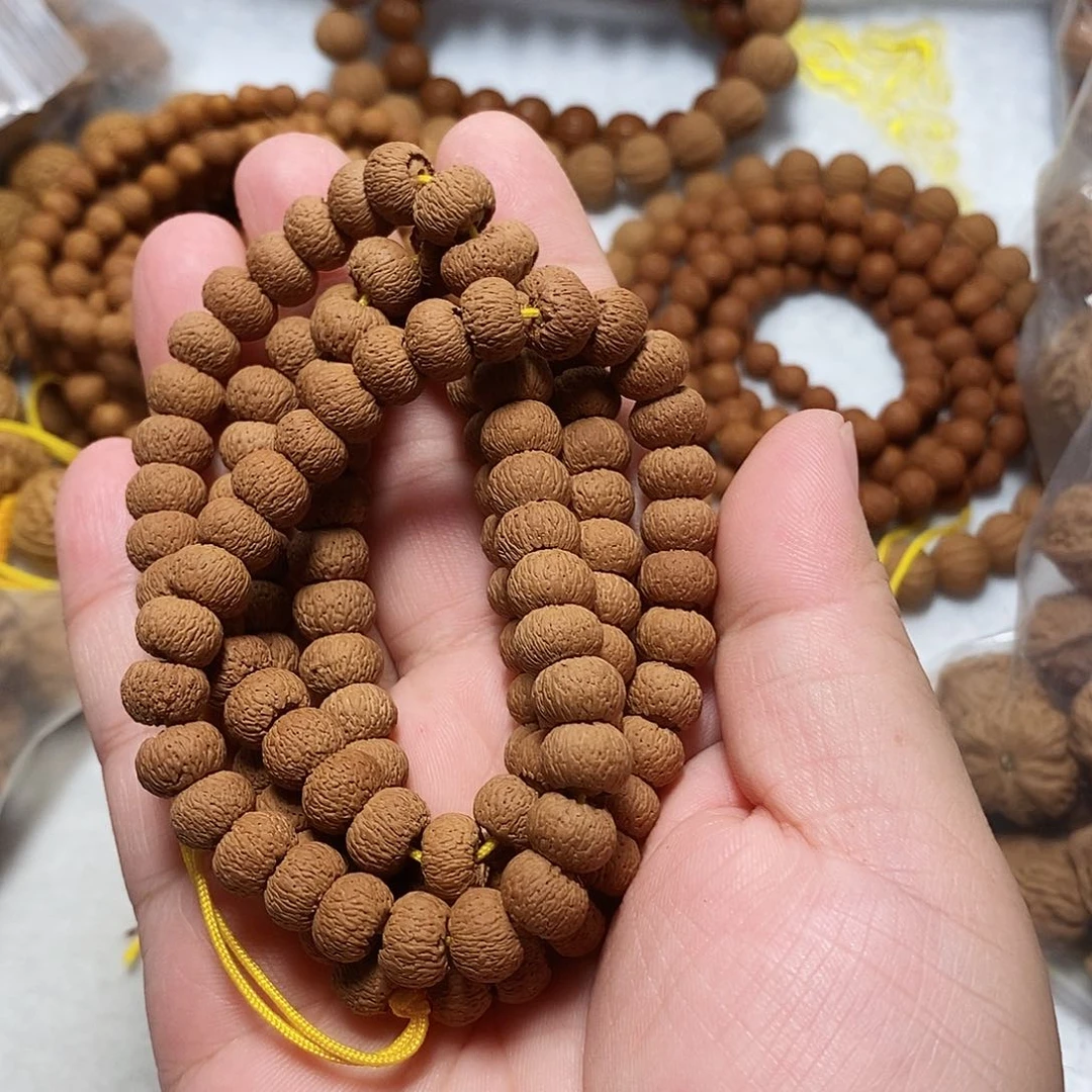 核桃手串/手链莲花菩提之平包苹果圆脖挂