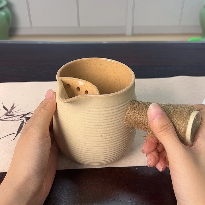 龙泉云间青瓷小米茶器