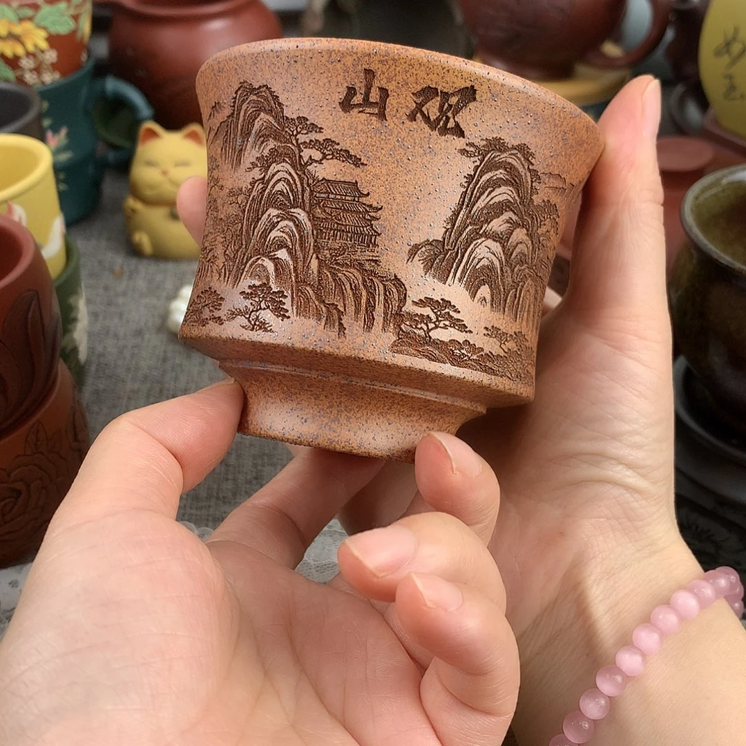 茶杯紫砂高端主人杯