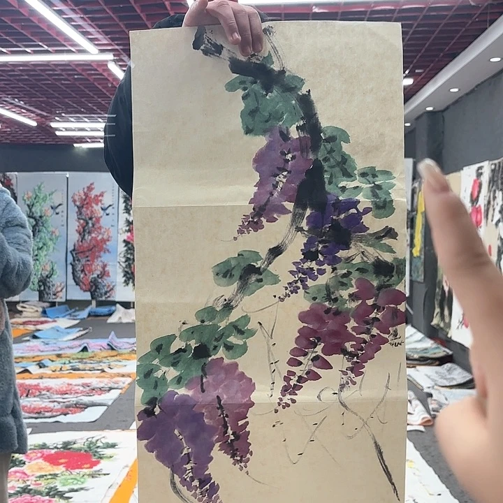 国画无毛和被绒毛或被绒毛和无