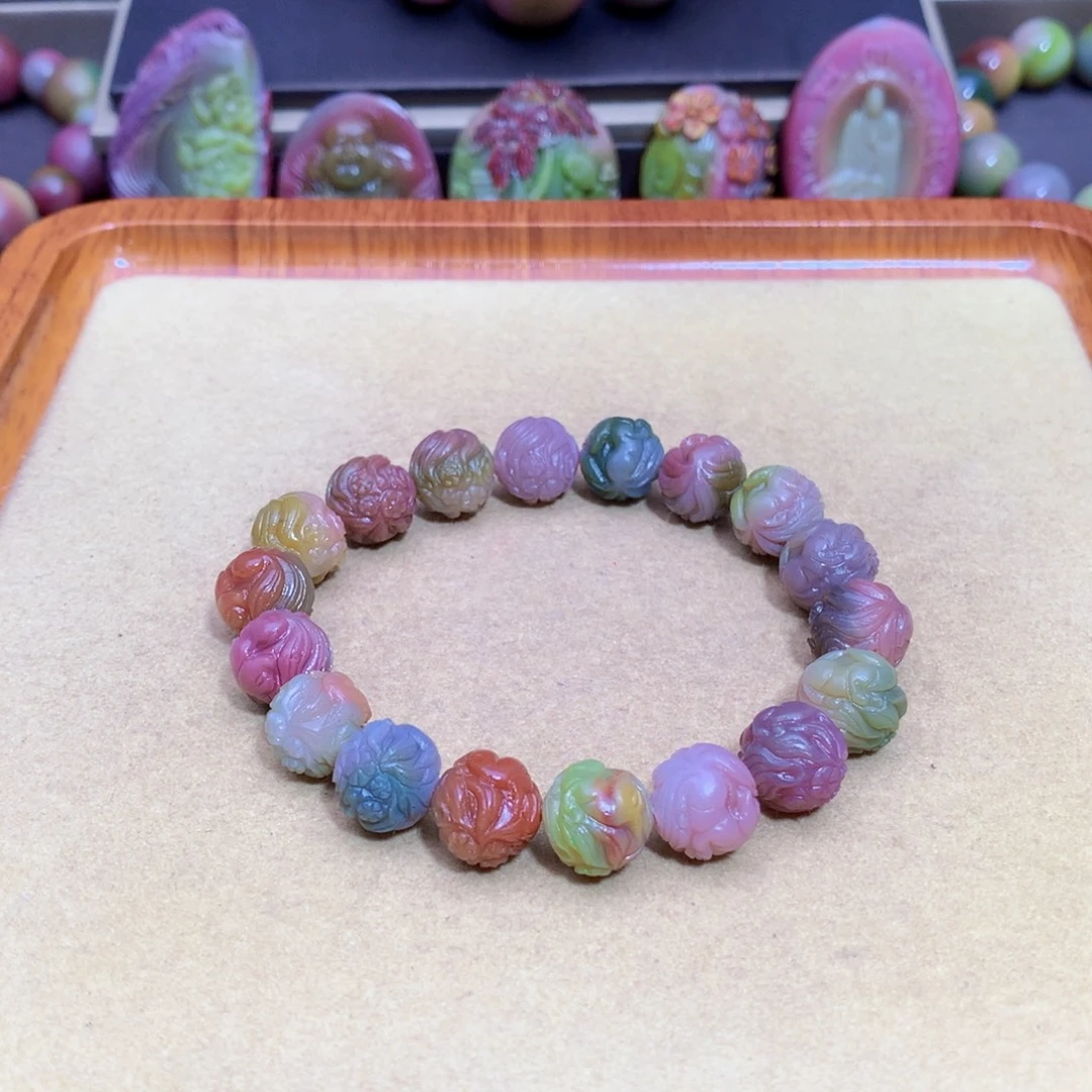 手链玛瑙未镶嵌盐源特价