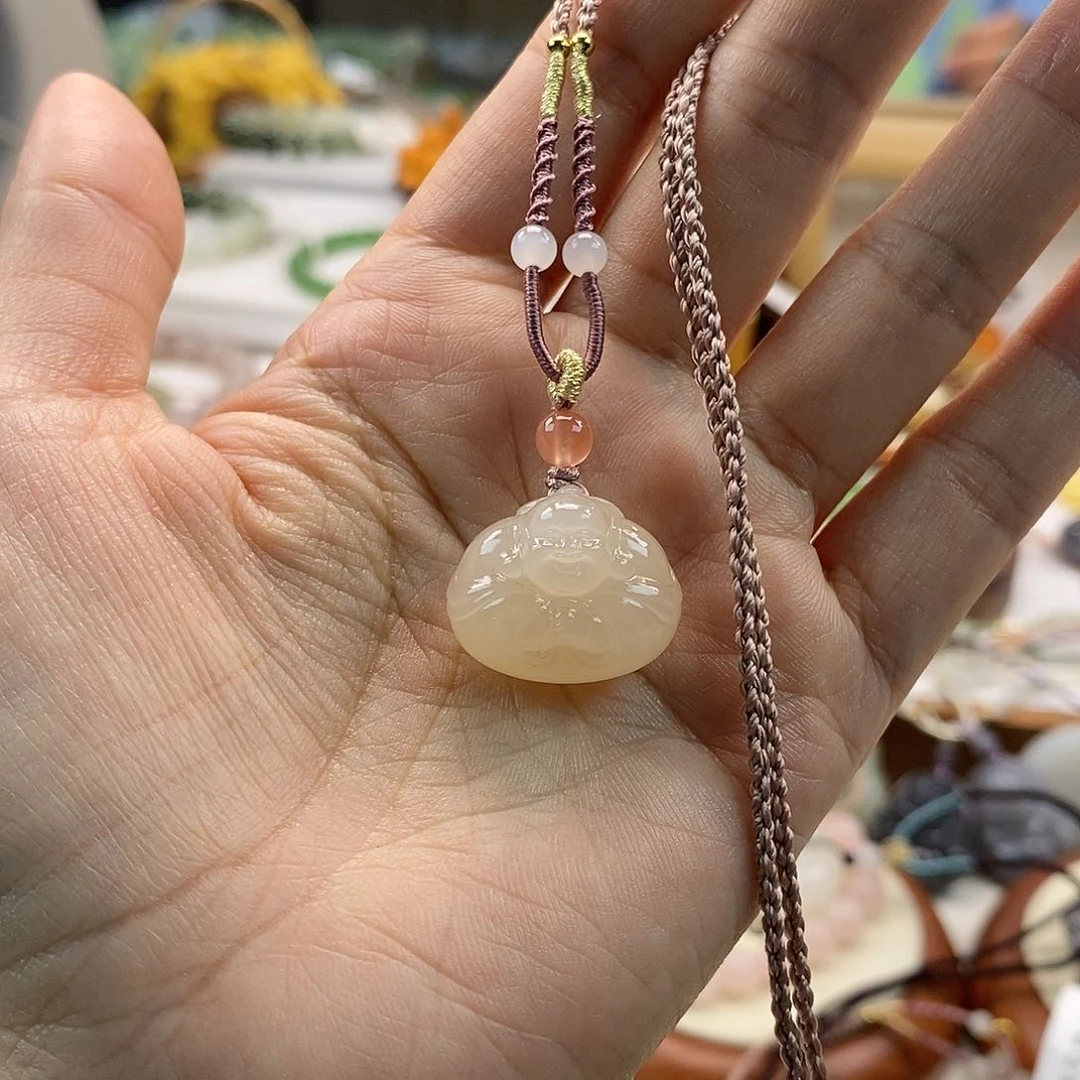 和田玉吊坠(不含链)未镶嵌