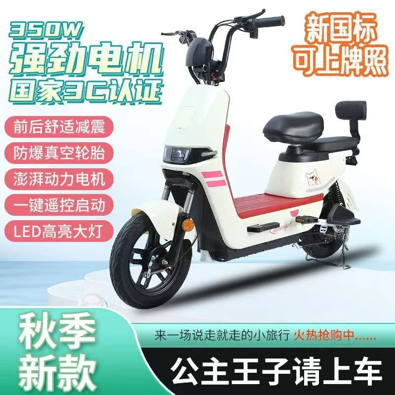 2025新款电动车男女生成人新国标电动自行车轻便式小型代步电瓶车