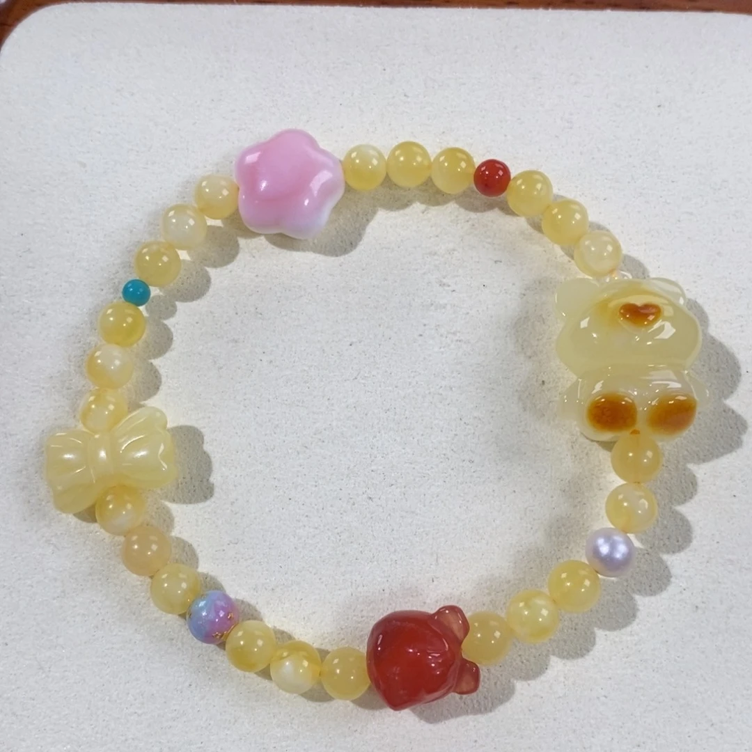 【闪购商品】未镶嵌琥珀裸石定制