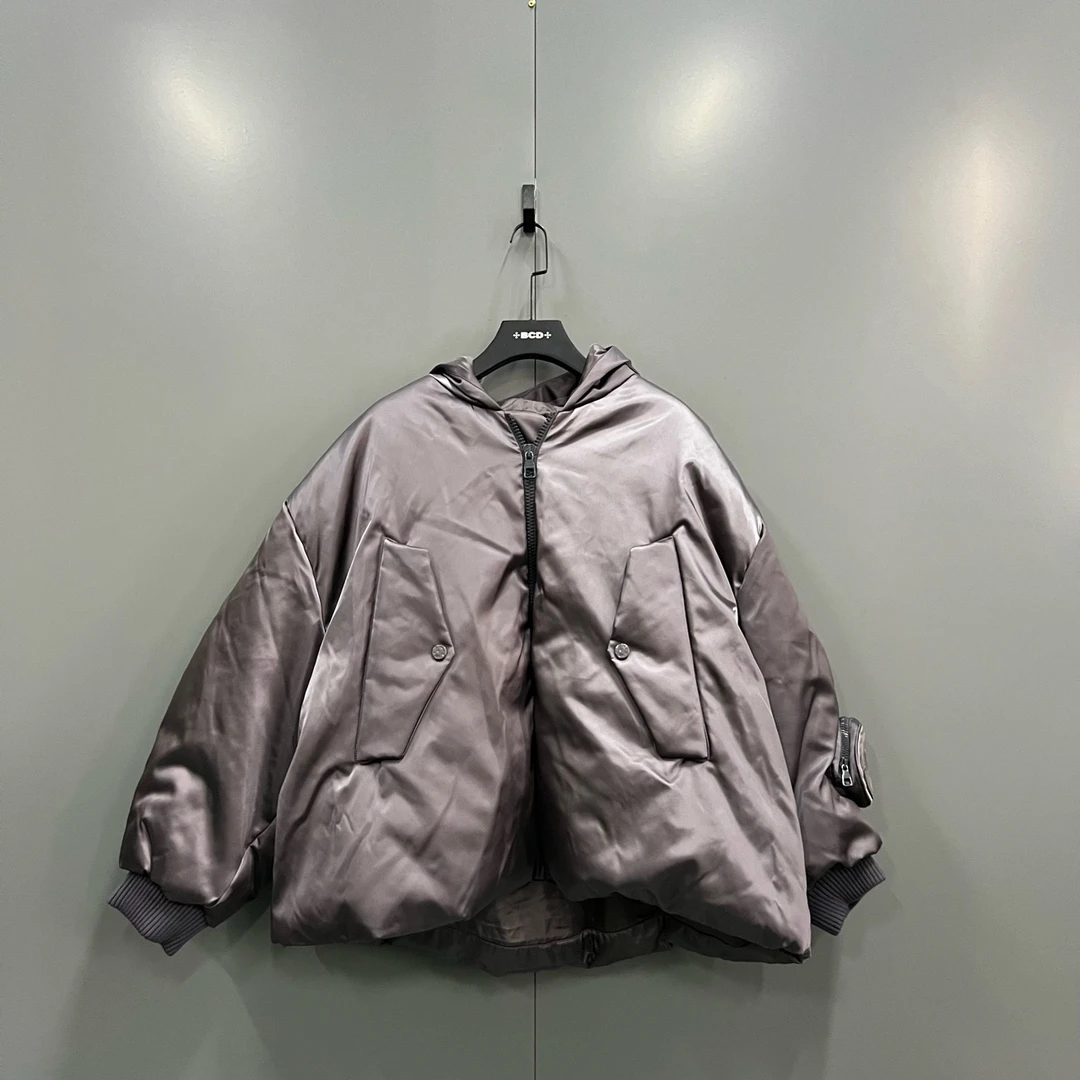 95新 LouisVuitton/路易威登 银色刺绣飞行员夹克 46码/bc011106