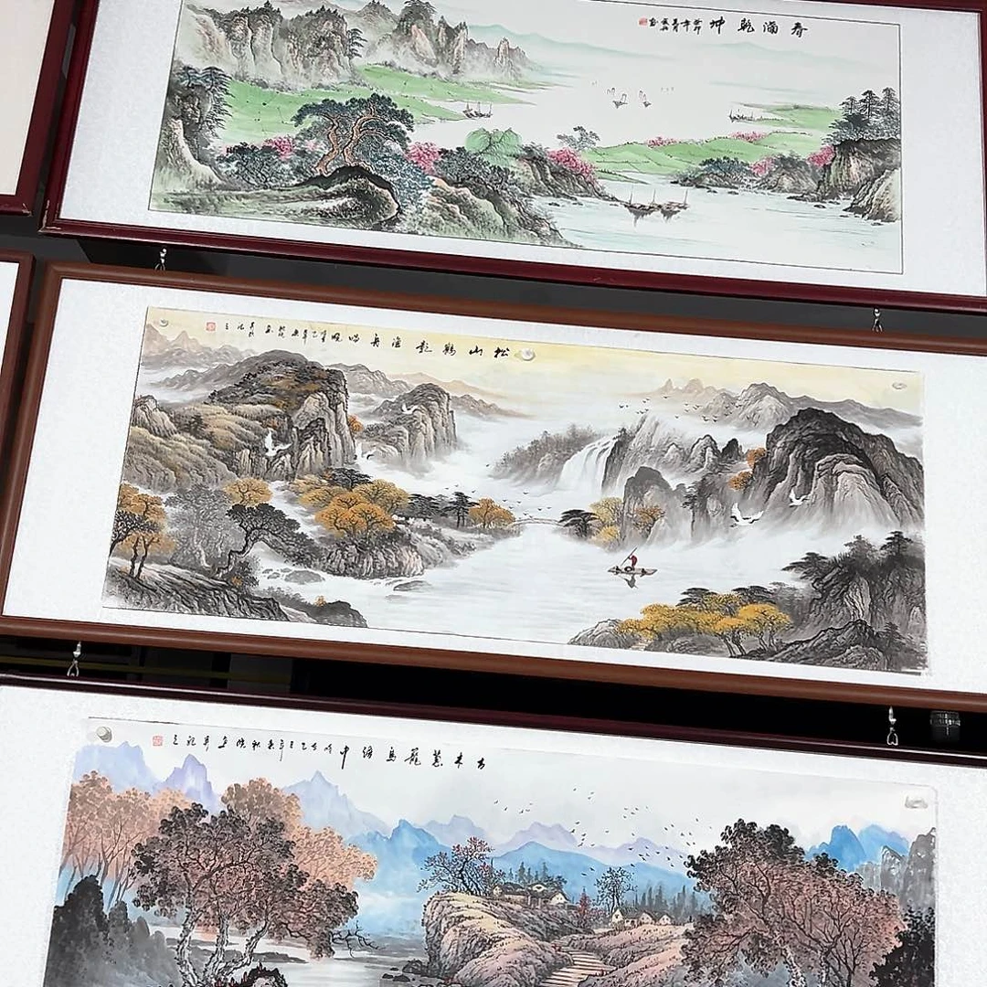 国画沉***?手绘保证假一罚万