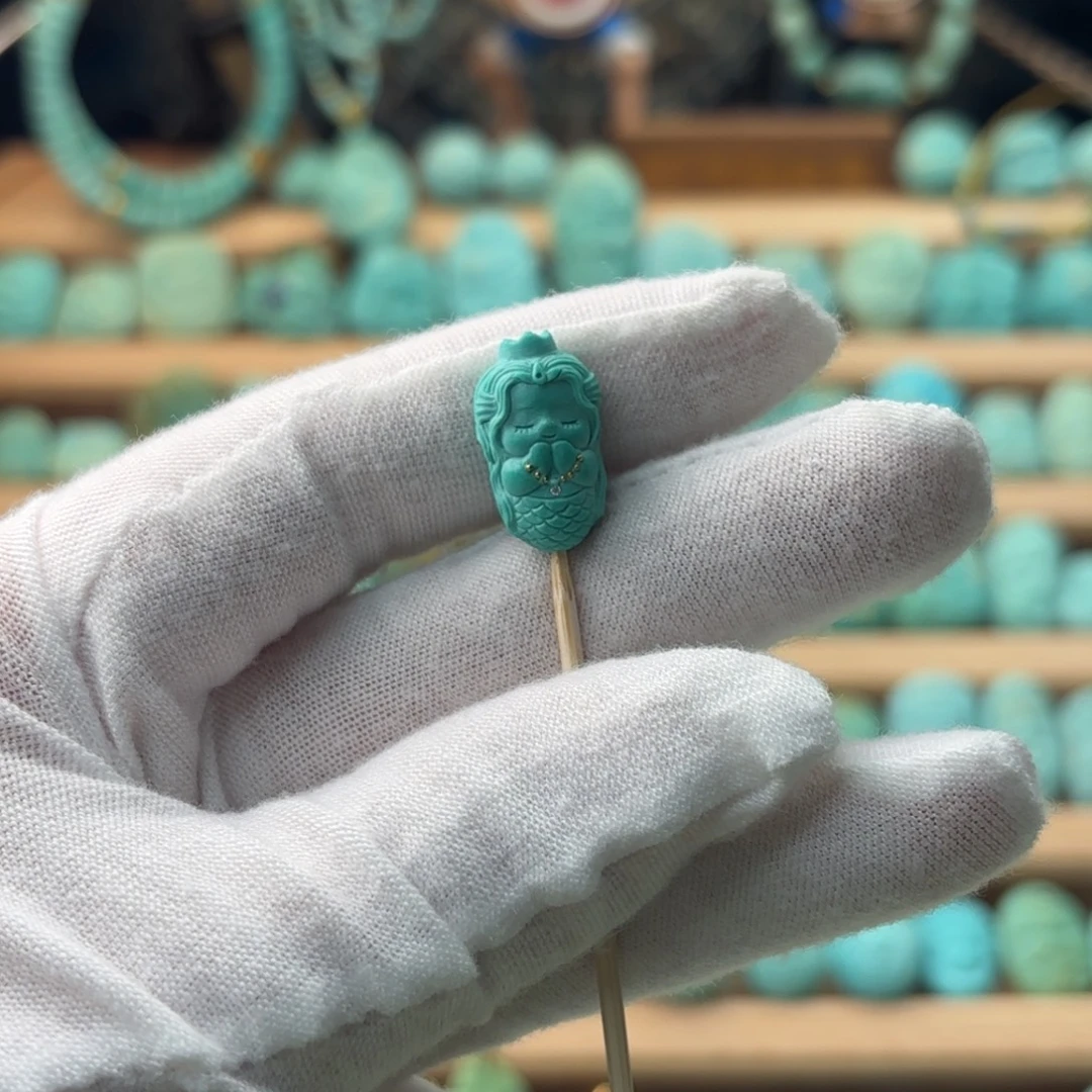 绿松石未镶嵌配饰