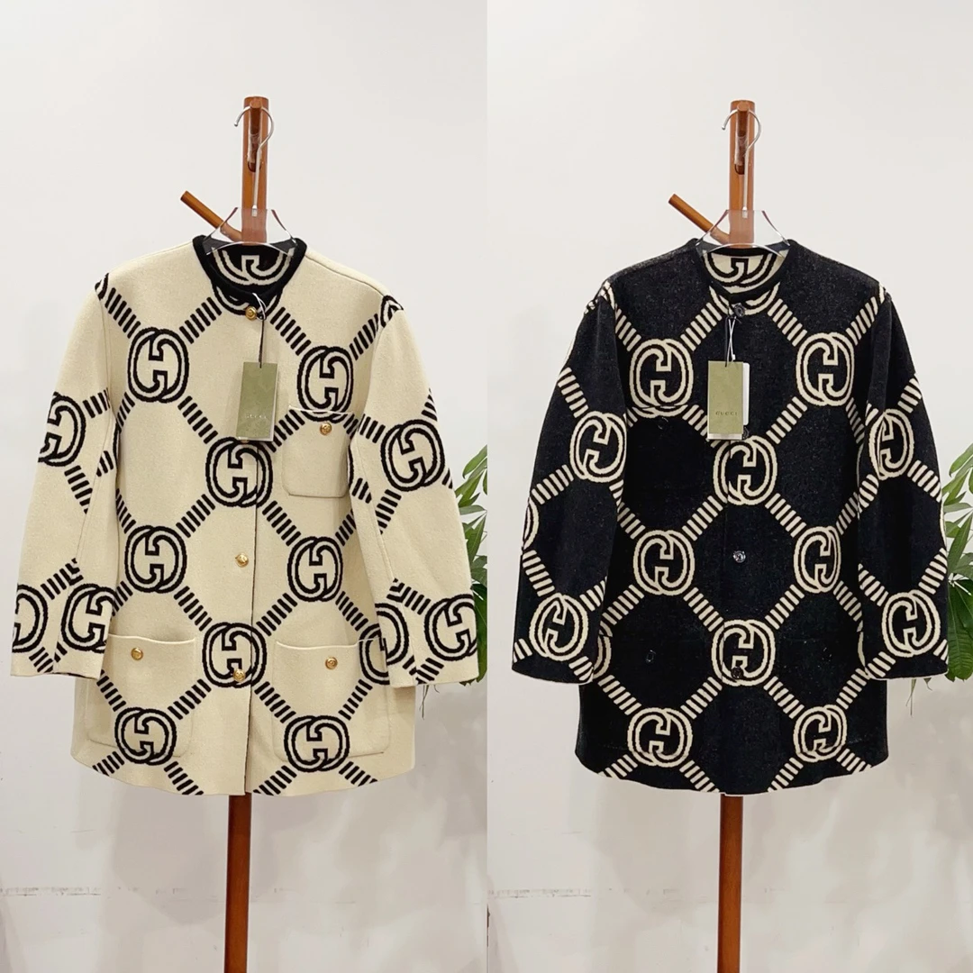 全新未使用 GUCCI/古驰 双面大衣 尺码XXS成色看直播GSS23048