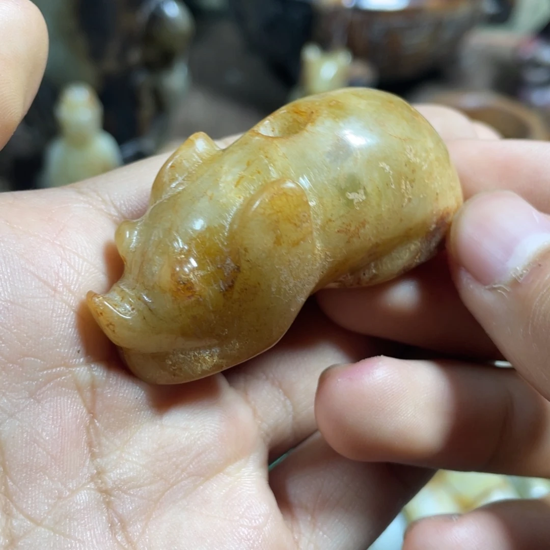 和田玉（糖玉）未镶嵌挂件