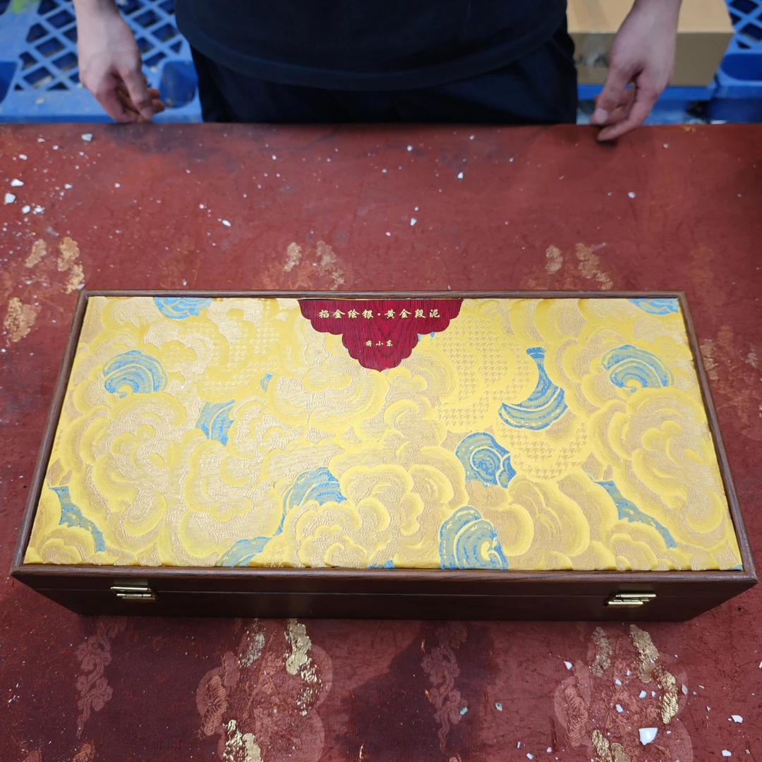 【闪购商品】掐丝绘黄段泥紫砂茶具精选套装