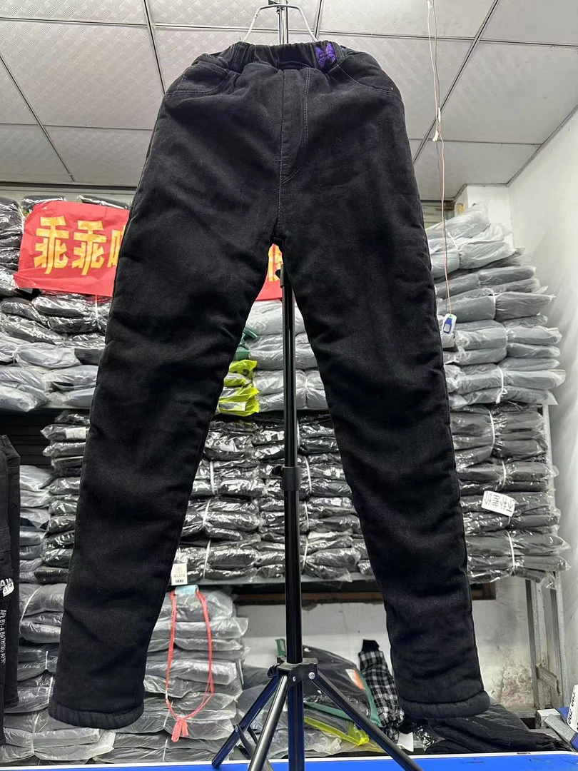 B03女童（瘦宝妈可穿）厚的很棉裤136--163身高