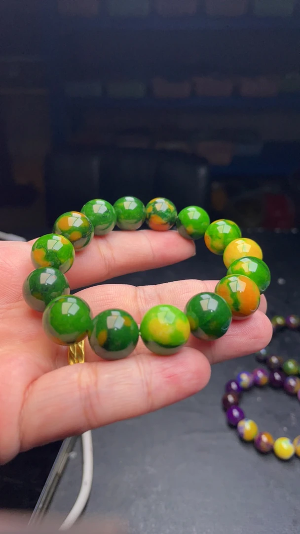 B737  14  孔雀苏手串