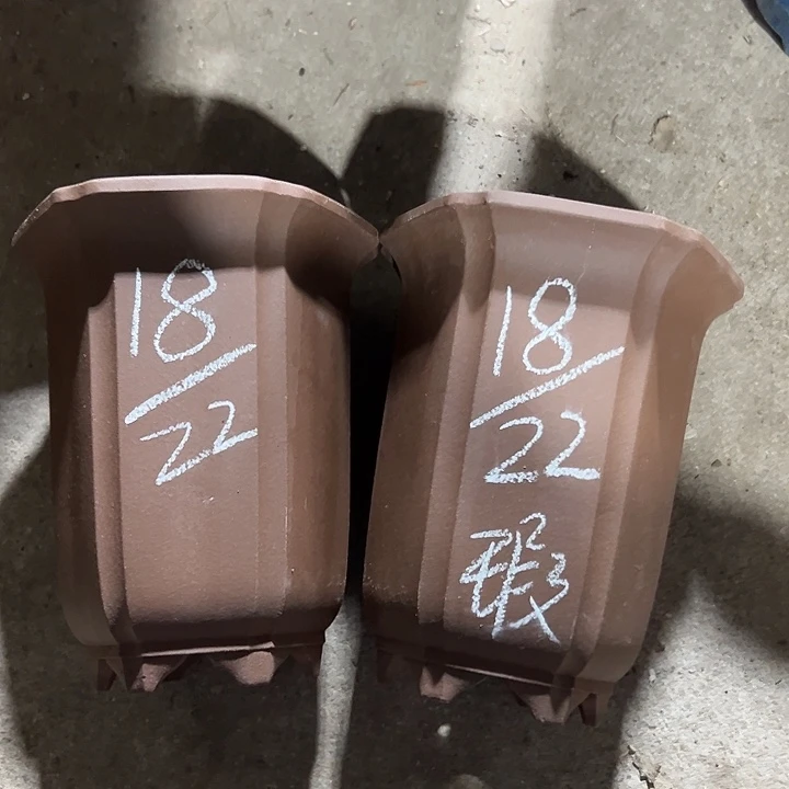 紫砂花盆宜兴紫砂花盆厂家直销2只